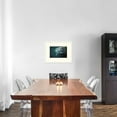 thumbnail image 2 of Global Gallery Tui De Roy 'Gray Whale curious adult investigating underside of boat, Baja, Mexico' Framed Wall Art, 2 of 4