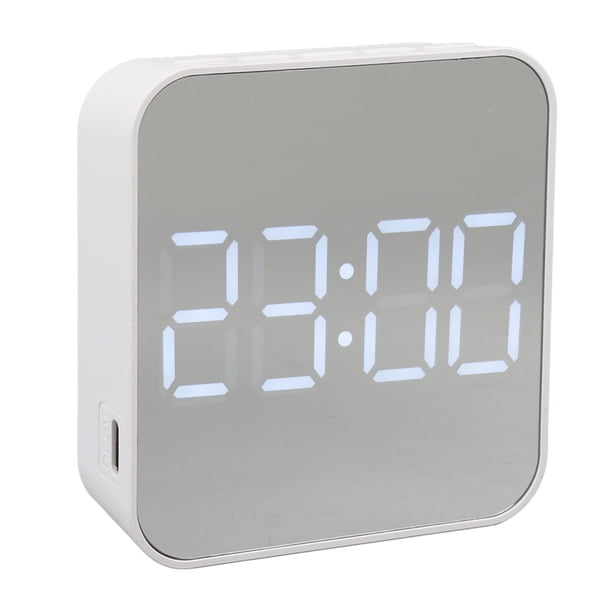 Despertadores Digitales Para Dormitorios, Reloj Digital LED, 2 Configuraciones De Alarma, Pequeño Reloj Despertador Electrónico Multifuncional Con Visualización De Fecha