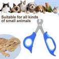 thumbnail image 5 of EXLEAF Bearded Dragon Nail Clippers,Stainless Steel Bearded Dragon Accessories,Professional Grooming pet Tools Including Nail File and Scissors for Small Reptiles,Chameleon,Cats,Dogs,Iguana, 5 of 5