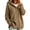 W9-Camel, variant on Hooded Cardigan for Women Fuzzy Knitted Long Sleeve Button Down Sweater Coats Solid Color Jacket 2026 Fall Winter Warm Casual Loose Fit Coat,Camel S