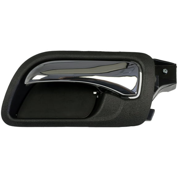 Dorman 79542 Front Driver Side Interior Door Handle for Specific Honda Models, Chrome Lever; Black Housing
