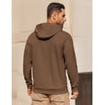thumbnail image 6 of COOFANDY Men's Drawstring Hoodie Long Sleeve Casual Pullover Sweatshirt with Pocket, 6 of 9