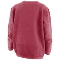 thumbnail image 3 of Women's Pressbox Crimson Washington State Cougars Comfy Cord Vintage Wash Basic Arch Pullover Sweatshirt, 3 of 3