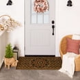 thumbnail image 6 of Mohawk Home Entry Recycled Rubber Non-Slip Indoor Outdoor Stoney Medallion Bark Oversize Doormat, 2' X 4', 6 of 8