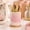 Pink, variant on Counter Crock, Ceramic Kitchen Holder with Gradient Glaze for Daily Utensils, Tidy Prep Space Accent
