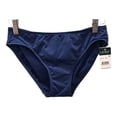 thumbnail image 3 of Ralph Lauren Chevron Solid Hipster Bottom, Indigo, 4, 3 of 7