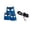 Blue, variant on Lynono Co.,Ltd 3Pack Comfortable Ferrets Squirrels Harnesses Pet Harnesses Leashes Regulable
