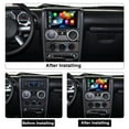 thumbnail image 5 of RoverOne Car Stereo CarPlay Android Auto for Jeep Wrangler 3 JK 2008 - 2010 GPS Navigation Bluetooth DSP Multimedia Video Player, 5 of 11