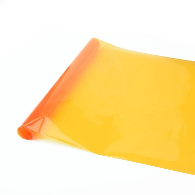 Headlight Foil Orange amber, Vinyl headlight foil, Lighting