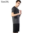 thumbnail image 2 of Clothes Athletic Shorts Shirt Set for Basketball Football Exercise Training Running Gym, 2 of 6