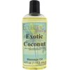 Exotic Coconut Massage Oil by Eclectic Lady, 4 oz, Sweet Almond Oil and Jojoba Oil