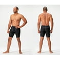 thumbnail image 3 of DEVOPS 3 Pack Men's Compression Shorts Underwear With Pocket (X-Large, Black/Black/Black), 3 of 3