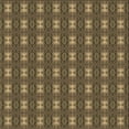 thumbnail image 1 of Ahgly Company Tapis d'Intérieur Lavable en Machine Carré Transitionnel Brun Cuivré, 7 Pieds Carré, 1 of 7