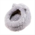thumbnail image 1 of Plush Cat Bed Cat Bed Semi-Enclosed Dog Bed Removable S, 1 of 5