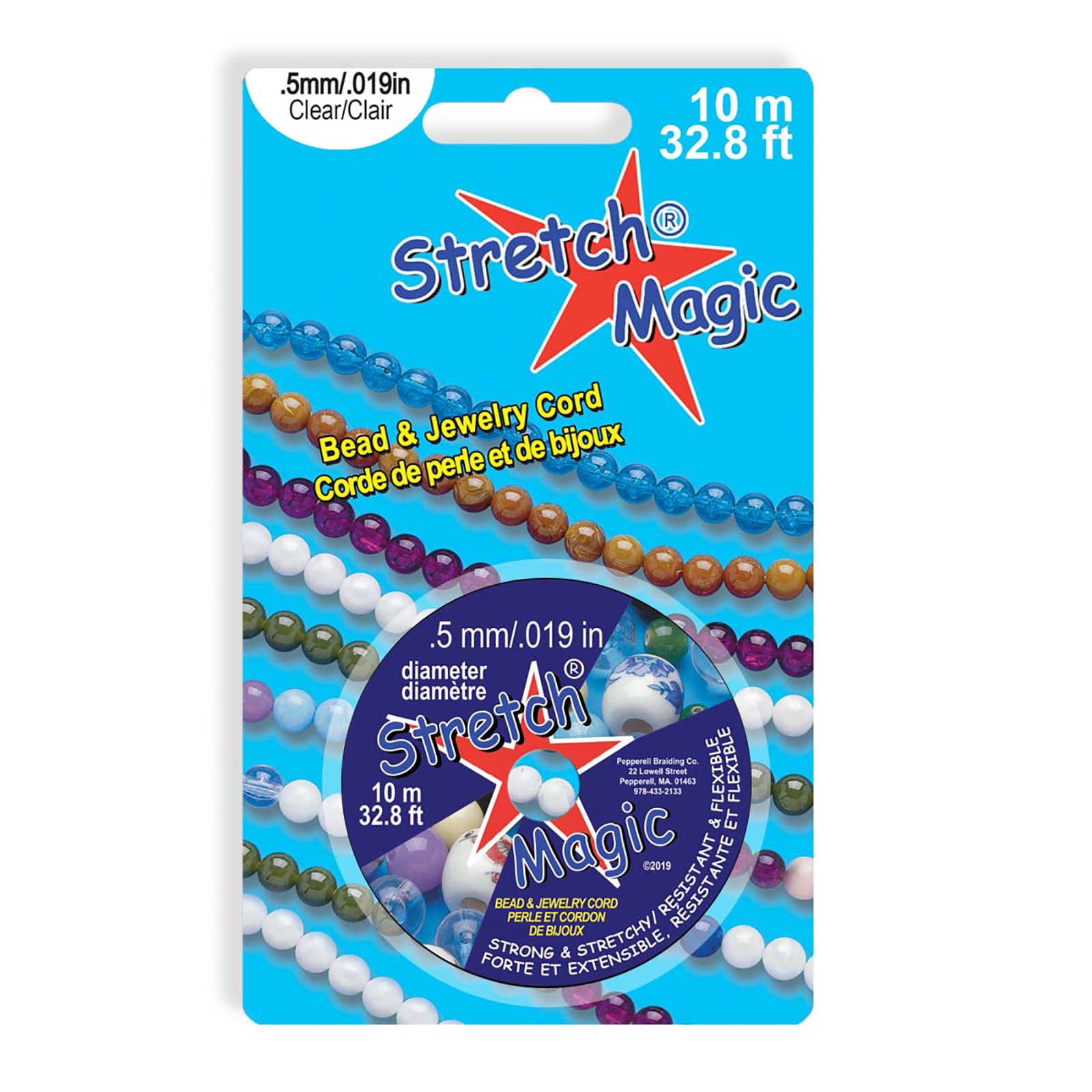 Stretch Magic 0.5mm Bead & Jewelry Cord, 12 Pack