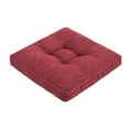 thumbnail image 1 of Cojín de asiento cuadrado para silla Cojín de espuma para silla de cocina comedor o coche 40x40cm Cojines de silla rellenos y cubiertos de polialgodón Diseño cómodo Disponible en diferentes colores, 1 of 3