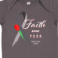 thumbnail image 4 of Inktastic Faith over Fear Parkinson's Awareness with Red Tulip Boys or Girls Baby Bodysuit, 4 of 5