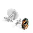 thumbnail image 3 of Squirrel Elegant Silver Men's Cufflinks for Formal Attire, Made of Stainless Steel, for Business Meetings, 3 of 6