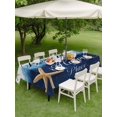 thumbnail image 4 of Outdoor Tablecloth with Umbrella Hole for Patio/Picnic/Party/Camping, Coastal Starfish Waterproof Table Cloth Rectangle Table Cover Washable, Nautical Beach Ocean Creature Wood Plank (60"x 84"), 4 of 8