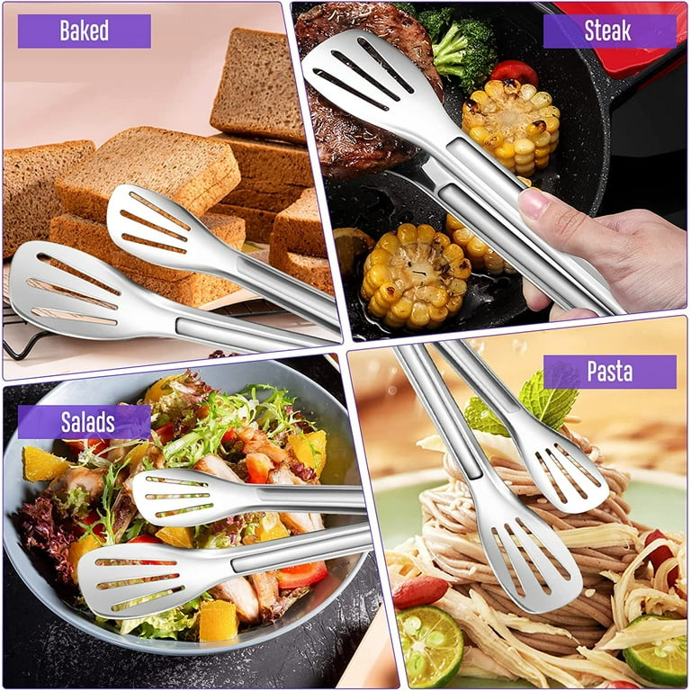 Food Tong, Stainless Steel Buffet Party Catering Serving Tongs