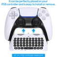 thumbnail image 4 of Wireless Keyboard Chatpad for PS5 Controller, Bluetooth 3.0 Chatpad DualSense Controller Accessories for Playstation 5 Keyboard & Gaming Live Chat, 4 of 7