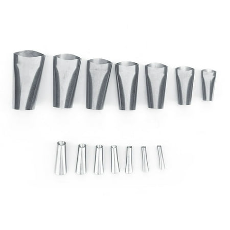 

price crash 14pcs Caulking Nozzle Stainless Steel Sealant Nozzle Applicator Finishing Tool