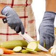 thumbnail image 3 of Grade 5 Cut Resistant Gloves Kitchen HPPE Scratch Resistant Glass Cutting Safety Protection for Gardeners HUIFEIFEI, 3 of 6