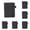 Black, variant on 1 Pack Pocket Notebook Journal, Mini Hardcover College Ruled Notepad, Portable Writing Notebook with Date Page for Daily Office Working, Personal Notes and Doodling, Red, 3.2”x 4.3”