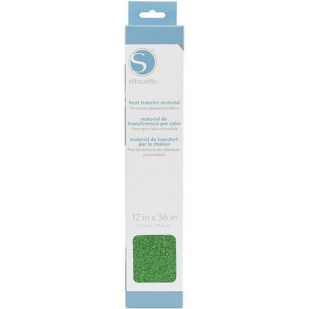 Silhouette Glitter Heat Transfer Materia