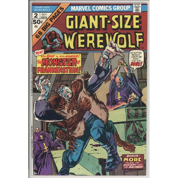 Collectible Giant-Size Werewolf #2 Comic Book