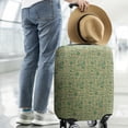 thumbnail image 2 of Green Bigfoot and Text Pattern Luggage Cover Fashion Suitcase Cover Baggage Covers Fit 25-28 Inch Luggage (Go Travel), 2 of 5