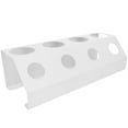thumbnail image 4 of Rejilla para secar botellas de refresco, escurridor de botellas con 4 agujeros y almohadilla de drenaje para cocinas, restaurantes, color blanco, 4 of 14