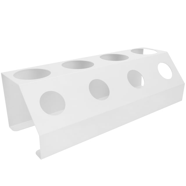 Soda Bottle Rack, 4 Holes Bottles Drainer with Drain Pad, for Kitchens Restaurant
