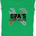 thumbnail image 4 of Inktastic Opa Little Helper Grandkid Boys Baby Bodysuit, 4 of 5