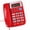 Red, variant on C168 Business Telephone With 62 Storage Number 5 Local Area Codes VIP Call
