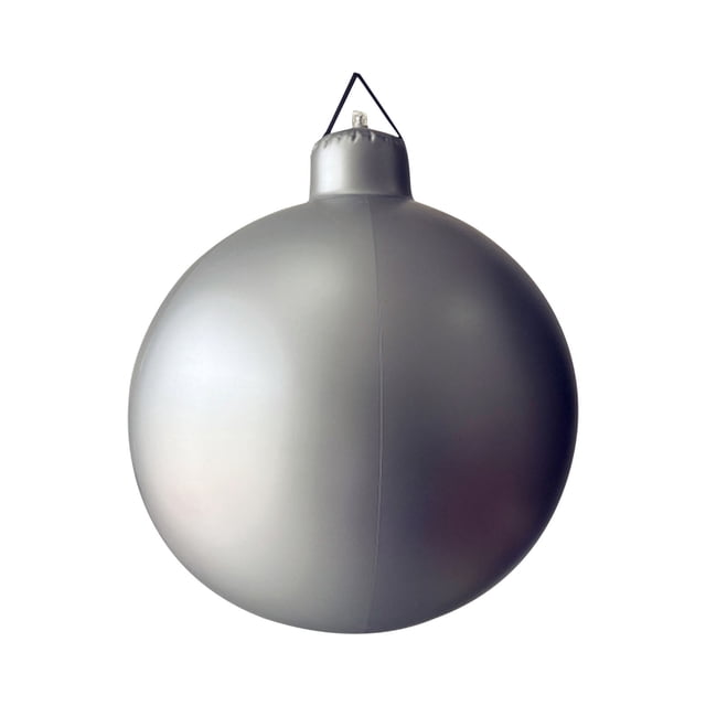 Inflatable Christmas Ball, Outdoor Holiday Inflatable Decoration, PVC Christmas Tree Ornaments for Yard Garden and Porch Display