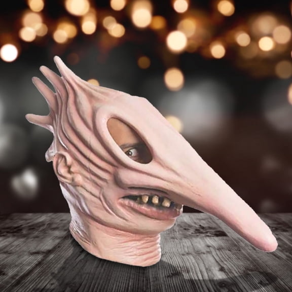 Mask Horror Full Head Mask Adult Halloween for Masquerade Themed Movie Night and Halloween Party Events