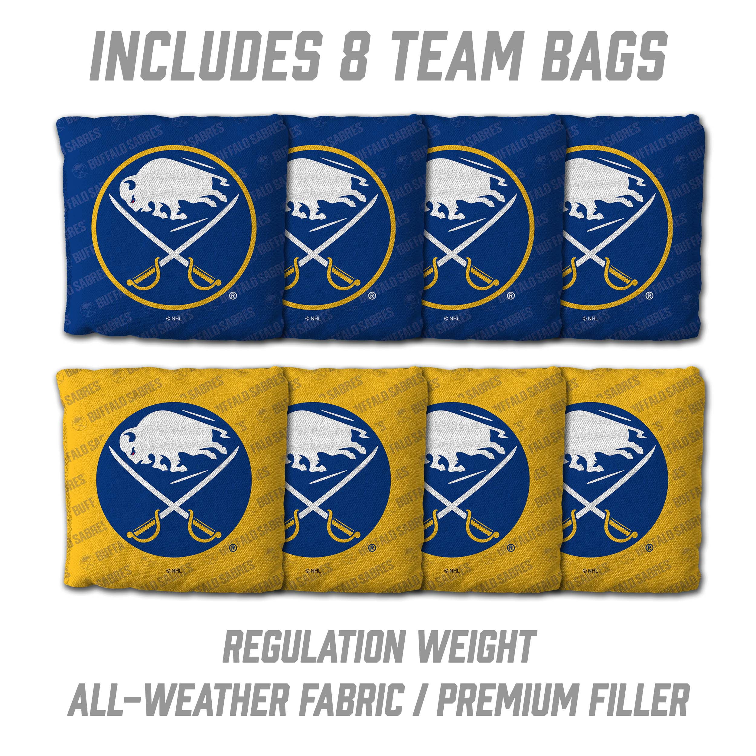 YouTheFan NHLBuffalo Sabres 2' x 4' Cornhole Game