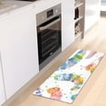 thumbnail image 3 of Bath Mat Soft Plush Non-Slip Absorbent Bathroom Rugs 39"x20" Cartoon Colorful Caterpillar, 3 of 8