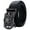 120cm E, variant on HUANLEDASH Rotatable Automatic Buckle Adjustable Men Belt Faux Leather Luxury Business Belt Fashion Accessories