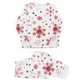 thumbnail image 3 of Odeerbi Christmas Pajamas for Family Holiday Long Sleeve Family Christmas Pajamas Matching Sets Mom Parent Child Printed Loungewear Set Two-Piece Sleepwear Xmas PJs Set Black, 3 of 8
