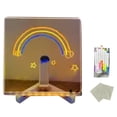 thumbnail image 1 of Tablero de notas LED con flores 2025 Pizarra de dibujo LED brillante M, 1 of 5