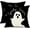Black White, variant on Halloween Pillow Covers 20x20 Ghost Halloween Pillow Covers Decorations Black Halloween Pillows Decorative for Halloween Home Decor for Sofa 21