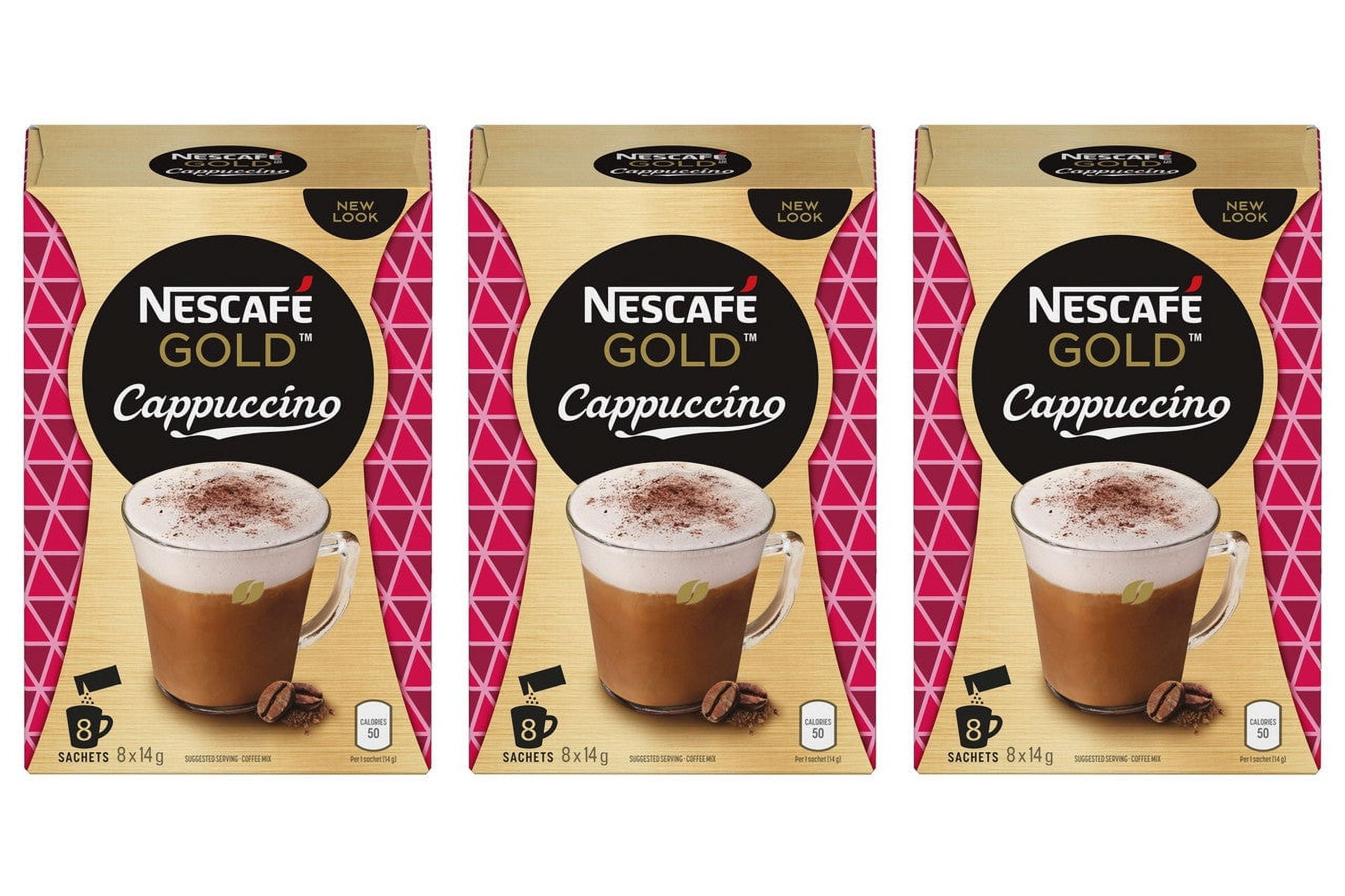 NESCAFE CAPPUCCINO ORIGINAL 6 SOBRES MEXICAN COFFEE INSTANT