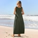 thumbnail image 5 of mfyjkho Vestidos para mujer, Vestido corto informal sin mangas para mujer, estilo playero, holgado, con cuello redondo, para verano y primavera Vestidos festivos para mujer xl, 5 of 9