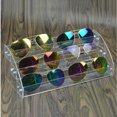 thumbnail image 3 of Sunglasses Organizer Clear Eyeglasses Display Case Eyewear Storage Tray Box For Glasses Tabletop Holder Stand, 3 of 3