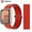 2020 red, variant on Nylon Sport Loop Bands for Apple Watch Band 44mm 40mm 41mm 45mm 38mm 42mm for Women Men, Stretchy Elastic Braided Replacement Wrist Band for iWatch Series 6 7 5 4 3 2 1 SE -Teal Tint