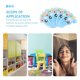 thumbnail image 4 of 15 Pairs Colorful Footprint Stickers Cartoon Footprint Decals Kindergarten Floor Decals, 4 of 4