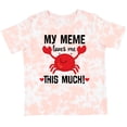 thumbnail image 3 of Inktastic Meme Loves Me Grandson Boys or Girls Toddler T-Shirt, 3 of 5