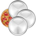 thumbnail image 2 of Deedro Moule à Pizza Plateau à Pizza 12 Pouces en Acier Inoxydable Moule à Pizza Rond Plaque de Cuisson pour Four Moule à Pizza Croustillant, Moule à Pizza Sain pour Cuisson au Four, Lot de 4, 2 of 4
